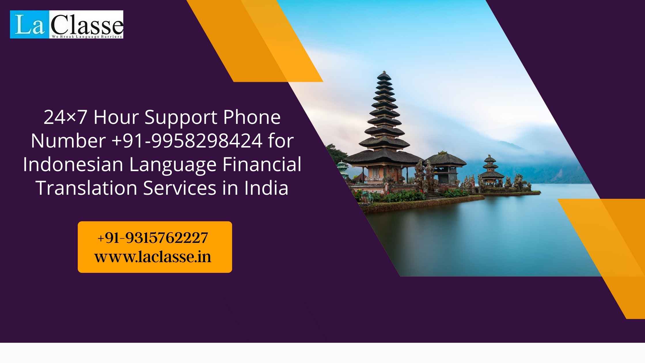 24×7 Hour Support Phone Number +91-9958298424 for Indonesian Language Financial Translation Services in India